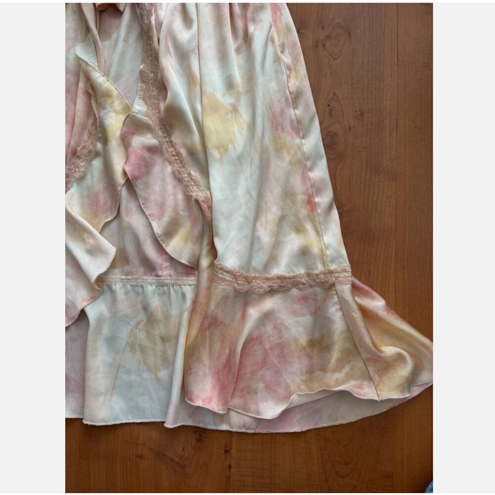 Free People Moonbeams Washed Robe Womens XS - Picture 4 of 6